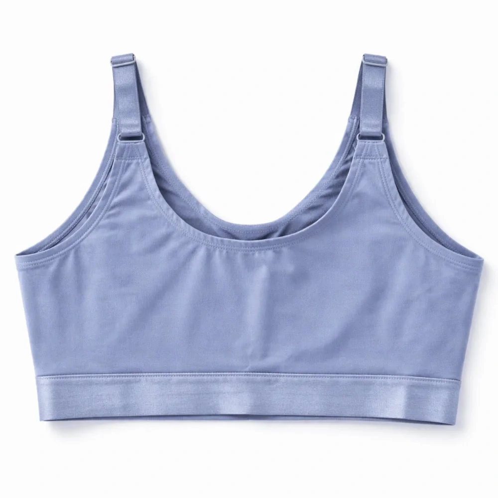 NEW Ruby Ribbon “Athena” Demiette Bra, Slate Blue, Size 34 - Picture 2 of 4